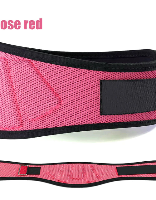 Load image into Gallery viewer, Sports Fitness Weight Lifting Waist Belts Gym Workout Lumbar Back Support, Powerlifting, Strength Training, Squat, Weightlifting
