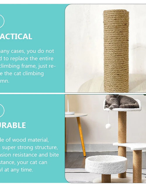 Load image into Gallery viewer, Cat Scratching Post Cat Scratching Post Hemp Rope Cat Climber Cat Tree Scratch Post Replacement
