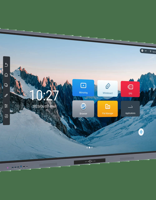 Load image into Gallery viewer, Display 75 Inch K-Series: 4K UHD, 20-Point Touch, Displayport, HDMI - Ultimate Interactive Display Solution
