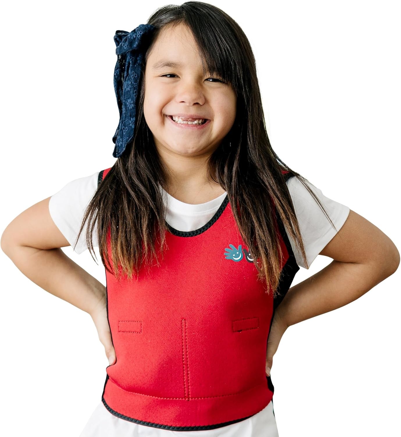 - Red Weighted Compression Vest for Kids & Adults - Calming Weighted Vest for Kids with Sensory Issues - Compression & Kids Weighted Vest - Toddlers, Kids, Teens & Adult Sizes