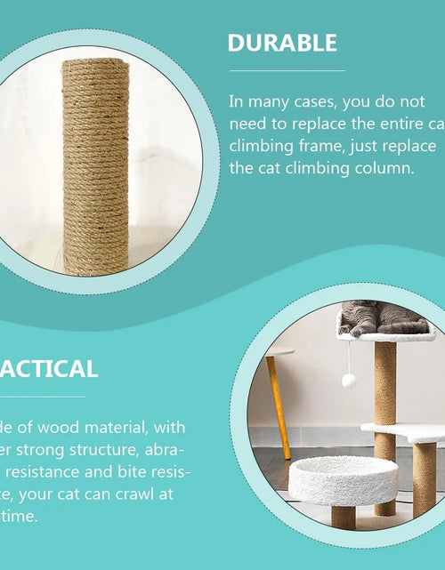 Load image into Gallery viewer, Cat Scratching Post Cat Scratching Post Hemp Rope Cat Climber Cat Tree Scratch Post Replacement
