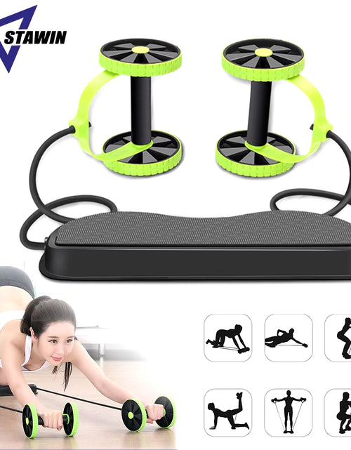 Load image into Gallery viewer, Ab Roller for Abs Workout Multifunctional Thicker Ab Roller Wheel Exercise Equipment Easy to Use Ab Roller Body Shaping for Gym
