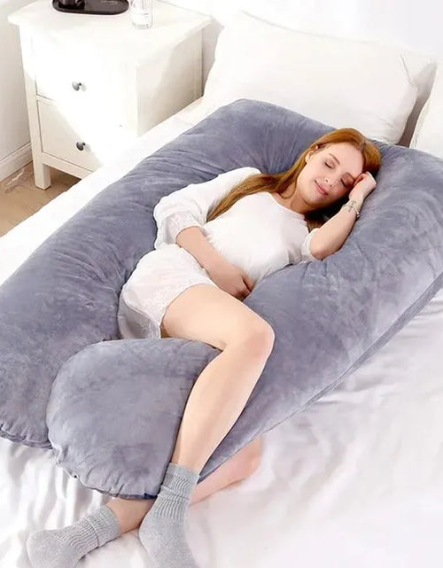 Load image into Gallery viewer, 1.3KG/1.7KG Cotton Pillow for Pregnant Women Pregnancy Pillow Maternity Breastfeeding Pillow Cushion Pregnancy Nursing Pillow
