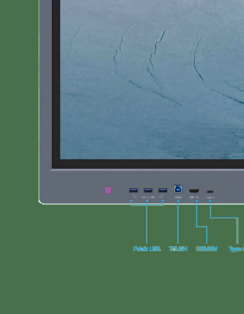Load image into Gallery viewer, Display 75 Inch K-Series: 4K UHD, 20-Point Touch, Displayport, HDMI - Ultimate Interactive Display Solution
